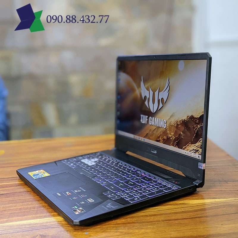 Laptop ASUS TUF FX505D Ryzen 5 3550H Ram 8GB SSD 512GB 15.6" FullHD ips 120hz vga RX 560X 4GB